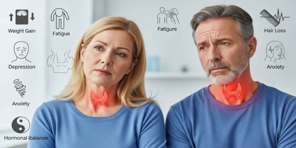 থাইরয়েড হলে কি কি সমস্যা হয়: ওজন, হৃদযন্ত্র ও হরমোনে প্রভাব