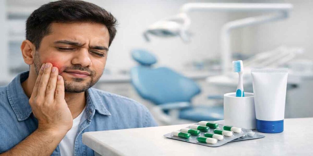 দাঁতের মাড়ি ফোলা ও ব্যথা কমানোর ওষুধ কি? দ্রুত আরাম পাওয়ার উপায়