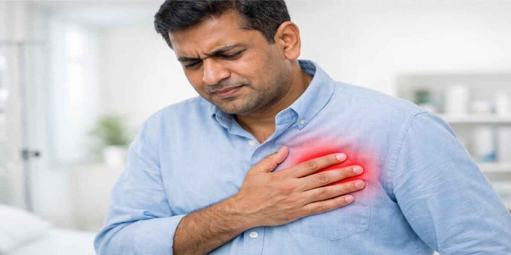বুকের বাম পাশে ব্যথা কি হার্টের সমস্যা? বিস্তারিত জানুন