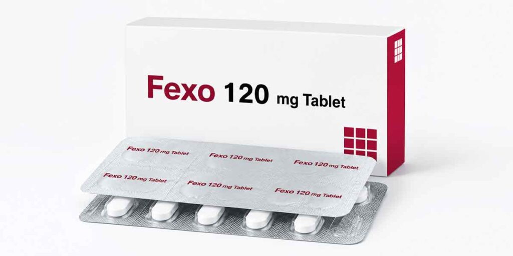 fexo 120 mg (ফেক্সো ১২০) ঔষধের কাজ, খাওয়ার নিয়ম ও পার্শ্বপ্রতিক্রিয়া – বিস্তারিত