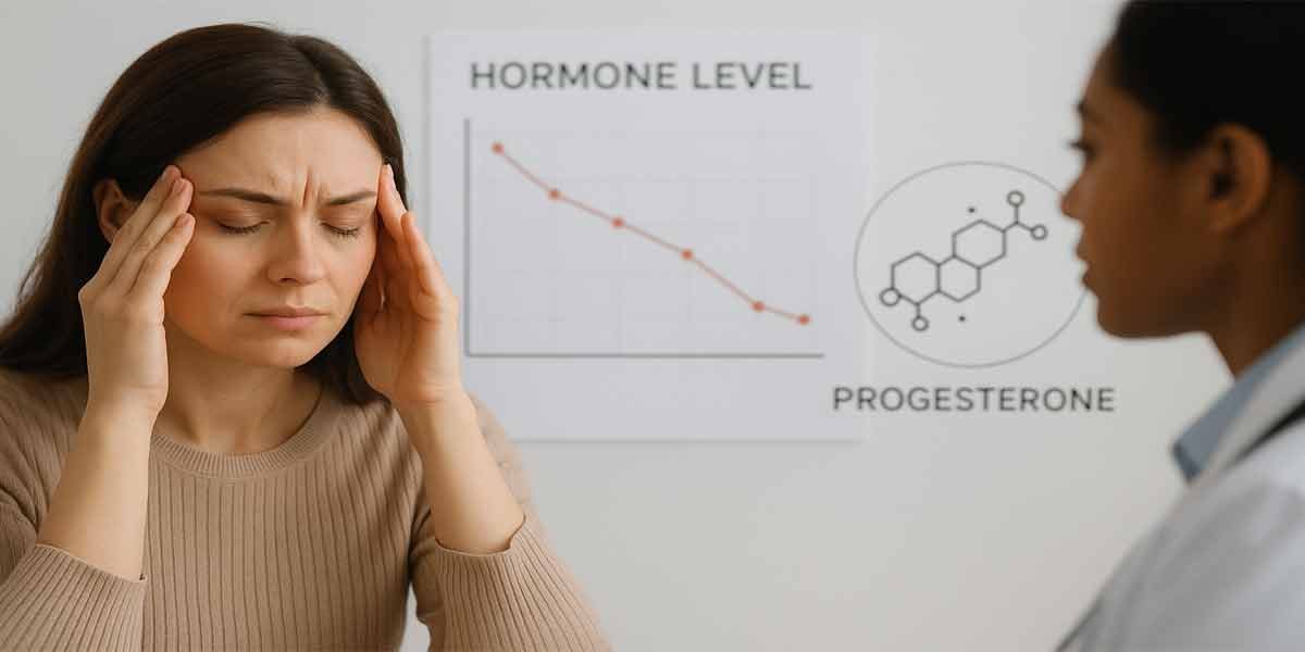 প্রোজেস্টেরন হরমোন কমে গেলে কি হয়