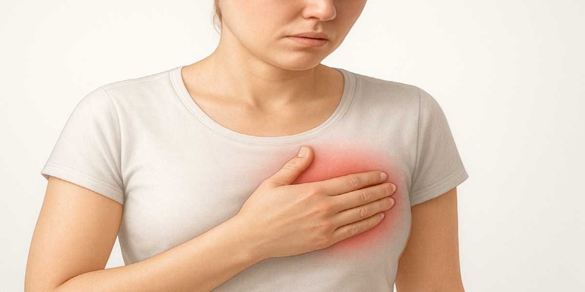 বাম ব্রেস্ট ব্যথার কারণ